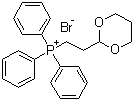 2-(1,3-Dioxan-2-yl)ethyltriphenylphosphonium bromide molecular structure (CAS 69891-92-5)