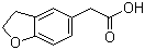 结构式 CAS# 69999-16-2, 2,3-二氢苯并呋喃-5-乙酸