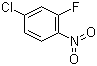 4-氯-2-氟硝基苯分子结构 (CAS 700-37-8)