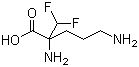 Eflornithine molecular structure (CAS 70050-56-5)