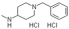 1-Benzyl-4-methylaminopiperidine dihydrochloride molecular structure (CAS 7006-48-6)
