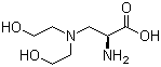 3-(N,N-Diethanolamino)-L-alanine molecular structure (CAS 700801-50-9)