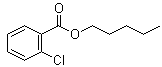 2-Chlorobenzoic acid pentyl ester molecular structure (CAS 70086-68-9)