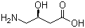 (S)-(+)-4-Amino-3-hydroxybutyric acid molecular structure (CAS 7013-05-0)
