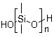 structure of CAS# 70131-67-8, Polysiloxanes di-Me hydroxy-terminated;PDMS