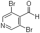 3,5-Dibromopyridine-4-carboxaldehyde molecular structure (CAS 70201-42-2)
