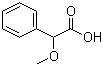 structure of CAS# 7021-09-2, DL-alpha-Methoxyphenylacetic acid