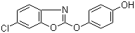 4-[(6-Chloro-1,3-benzoxazol-2-yl)oxy]phenol molecular structure (CAS 70217-01-5)