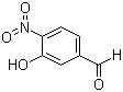 3-羟基-4-硝基苯甲醛分子结构 (CAS 704-13-2)