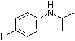 结构式 CAS# 70441-63-3, 4-氟-N-异丙基苯胺