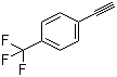 结构式 CAS# 705-31-7, 4-(三氟甲基)苯乙炔; 4-乙炔基三氟甲苯
