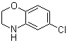 6-Chloro-3,4-dihydro-2H-1,4-benzoxazine molecular structure (CAS 70558-11-1)