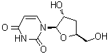 结构式 CAS# 7057-27-4, 3'-脱氧尿苷
