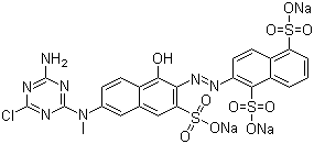 Reactive Orange 13 molecular structure (CAS 70616-89-6)