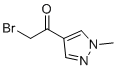 structure of CAS# 706819-66-1, 2-bromo-1-(1-methyl-1H-pyrazol-4-yl)ethan-1-one