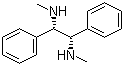 (1S,2S)-N,N'-Dimethyl-1,2-diphenyl-1,2-ethylenediamine molecular structure (CAS 70749-06-3)