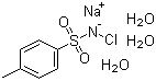 Chloramine-T trihydrate molecular structure (CAS 7080-50-4)