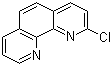 structure of CAS# 7089-68-1, 2-Chloro-1,10-phenanthroline;2-Chloro-1,10-diazaphenanthrene; VUF 7730