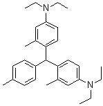 Bis(4-N,N-diethylamino-2-methylphenyl)-4-methylphenylmethane molecular structure (CAS 70895-80-6)