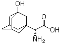3-Hydroxy-1-adamantyl-D-glycine molecular structure (CAS 709031-29-8)