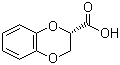 structure of CAS# 70918-54-6, (S)-1,4-Benzodioxane-2-carboxylic acid;(S)-2,3-Dihydro-benzo[1,4]dioxine-2-carboxylic acid