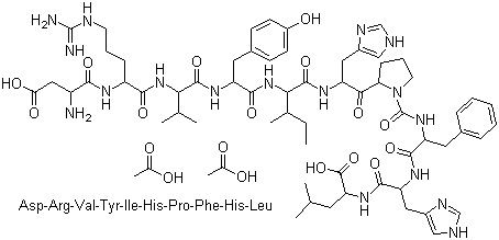 血管紧张素 I分子结构 (CAS 70937-97-2)