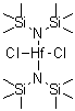 Bis[bis(trimethylsilyl)aminato]dichlorohafnium molecular structure (CAS 70969-29-8)