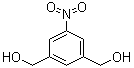 structure of CAS# 71176-55-1, 5-Nitro-1,3-benzenedimethanol;3-(Hydroxymethyl)-5-nitrobenzyl alcohol