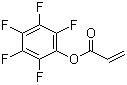 Pentafluorophenyl acrylate molecular structure (CAS 71195-85-2)