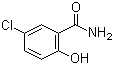 structure of CAS# 7120-43-6, 5-Chlorosalicylamide;5-Chloro-2-hydroxybenzamide