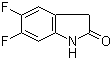 5,6-Difluoro-2-oxoindole molecular structure (CAS 71294-07-0)