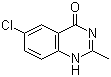6-Chloro-2-methylquinazolin-4(3H)-one molecular structure (CAS 7142-09-8)