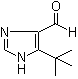 5-(1,1-Dimethylethyl)-1H-imidazole-4-carboxaldehyde molecular structure (CAS 714273-83-3)