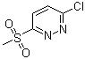 结构式 CAS# 7145-62-2, 3-氯-6-(甲基磺酰基)哒嗪