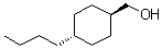 trans-4-Butylcyclohexanemethanol molecular structure (CAS 71458-07-6)