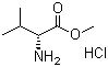 Methyl D-valinate hydrochloride molecular structure (CAS 7146-15-8)