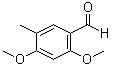 2,4-二甲氧基-5-甲基苯甲醛分子结构 (CAS 7149-91-9)