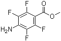结构式 CAS# 715-37-7, 4-氨基-2,3,5,6-四氟苯甲酸甲酯