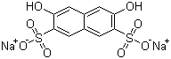 structure of CAS# 7153-21-1, Disodium 3,6-dihydroxynaphthalene-2,7-disulphonate;3,6-Dihydroxynaphthalene-2,7-disulfonic acid disodium salt