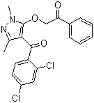 Pyrazoxyfen molecular structure (CAS 71561-11-0)