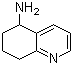 结构式 CAS# 71569-15-8, 5-氨基-5,6,7,8-四氢喹啉