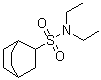 N,N-Diethylbicyclo[2.2.2]octane-2-sulfonamide molecular structure (CAS 7167-15-9)