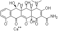 Calcium oxytetracycline molecular structure (CAS 7179-50-2)