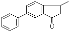 2,3-Dihydro-3-methyl-6-phenyl-1H-inden-1-one molecular structure (CAS 71823-53-5)