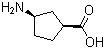 (1S,3R)-3-Aminocyclopentanecarboxylic acid molecular structure (CAS 71830-07-4)