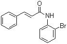 结构式 CAS# 71910-51-5, N-(2-溴苯基)肉桂酰胺