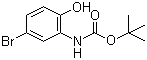 N-Boc-2-Amino-4-bromophenol molecular structure (CAS 719310-30-2)