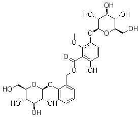 structure of CAS# 71953-77-0, Leiocarposide