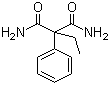 structure of CAS# 7206-76-0, 2-Ethyl-2-phenylmalonamide;PEMA