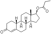 丙酸诺龙分子结构 (CAS 7207-92-3)